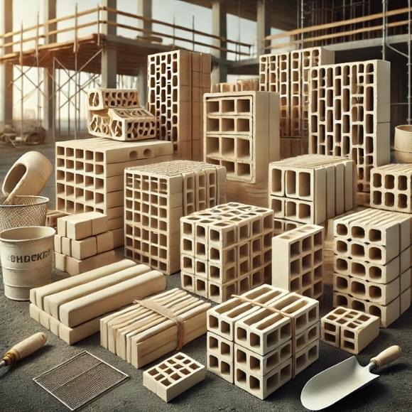 Raw Materials - Hollow Bricks & Blocks